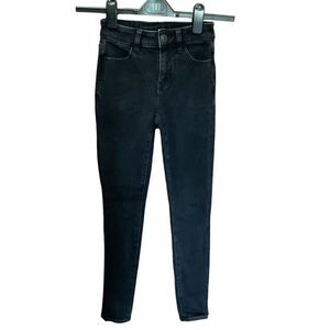 American Eagle Outfitters Jean Jeggings High Rise Black The Dream Jean Size 000